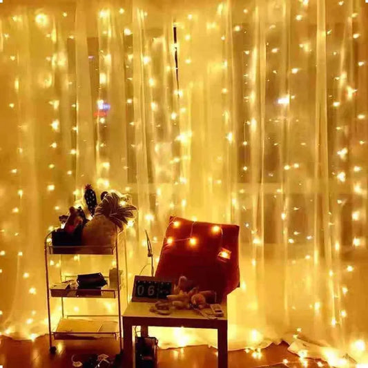 LED Curtain Lights - Aesthetic lights
