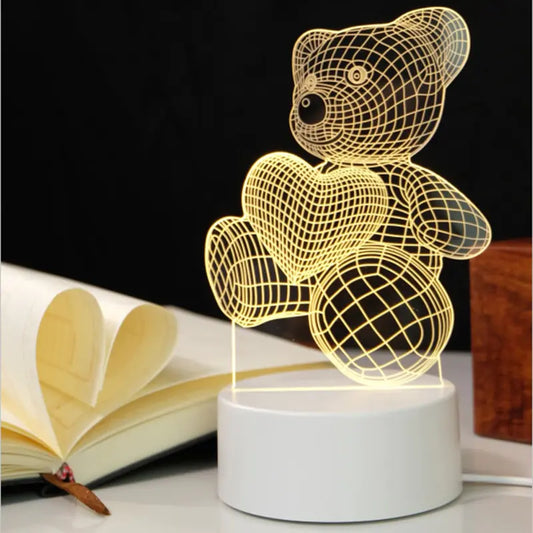3D Lamp LED Light - Aesthetic lights